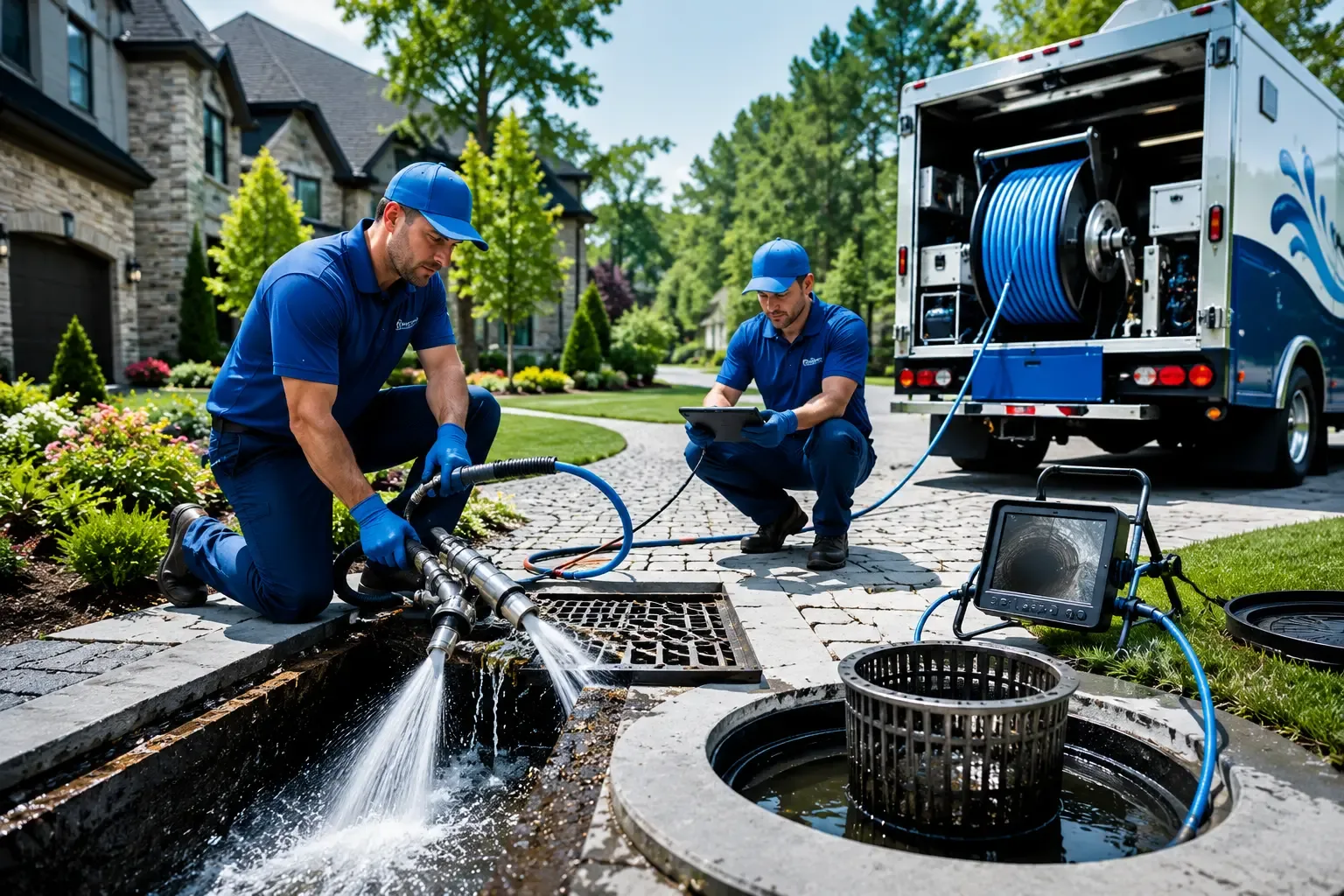 Local outdoor drain cleaning professionals in Forest City, IL